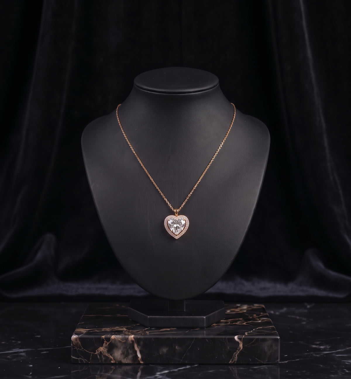 ✨ Collar Corazón Eterno en Oro Laminado ✨